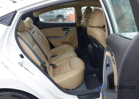 2013 Hyundai Elantra Limited from USA, damaged, VIN 5NPDH4AE2DH158831